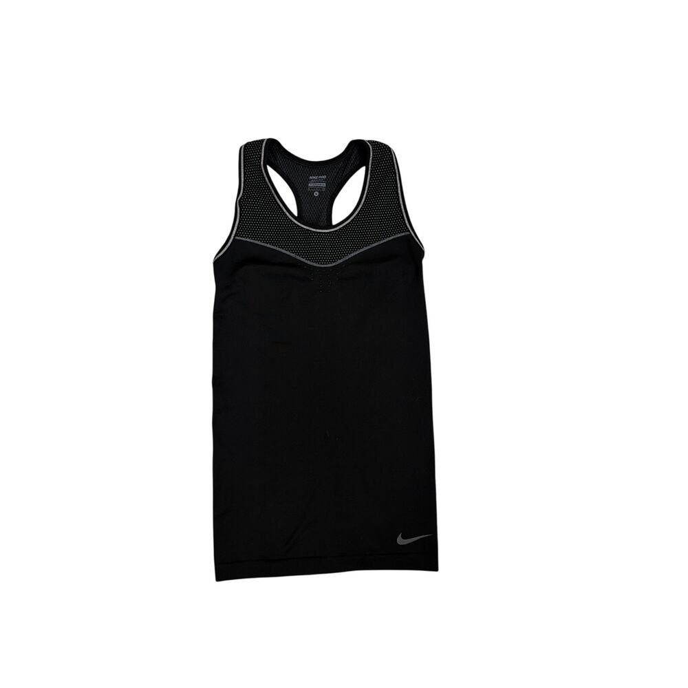 Nike Pro Hypercool Limitless Black Dri-Fit Athletic Racerback Tank Top Small